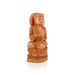 Buddha Statue - 12 x 6 Inches | Buddha Murti/ Buddha Idol/ Wooden Statue for Home/ 1.080 Kgs - Wooden Murties