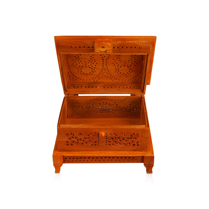 Jhapi Box Giri - Wooden Jali Box | Jewelry Box | Wooden Jewelry Boxes