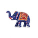 Elephant Statue - 1.5 x 2.5 Inches | Aluminium Trunk Up Elephant Sculpture/ Painted Elephant Idol for Home Decor - Table Stand Accessories