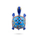 Painted Agarbathi Stand - 1 x 2.5 Inches | Aluminium Agarbatti Holder/ Tortoise Design Incense Stick Holder - Agarbathi Stand