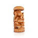 Chatter Ganesh Murti - 6 x 3 Inches | Wooden Statue/ Ganapati Idol/ Vinayagar Statue for Home Decor - Wooden Murties