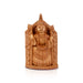Balaji Murti - 6 x 4 Inches | Wooden Statue/ Lord Balaji Idol/ Venkateswara Swamy Idol for Pooja - Wooden Murties