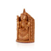 Balaji Murti - 6 x 4 Inches | Wooden Statue/ Lord Balaji Idol/ Venkateswara Swamy Idol for Pooja - Wooden Murties