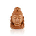Shiva Bust Statue - 6 x 4 Inches | Wooden Statue/ Shiv Murti/ Shivan Idol for Pooja - Wooden Murties