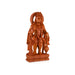 Anjaneya Statue - 8 x 3.5 Inches | Wooden Statue/ Standing Hanuman Statue for Pooja - Wooden Murties