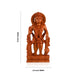 Anjaneya Statue - 8 x 3.5 Inches | Wooden Statue/ Standing Hanuman Statue for Pooja - Wooden Murties