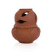 Dhoom Pot With Lid - 4 x 3 Inches | Sambrani Holder/ Terracotta Clay Incense Burner For Pooja And Fragrance - Sambrani Stand