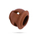 Dhoom Pot With Lid - 4 x 3 Inches | Sambrani Holder/ Terracotta Clay Incense Burner For Pooja And Fragrance - Sambrani Stand