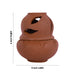 Dhoom Pot With Lid - 4 x 3 Inches | Sambrani Holder/ Terracotta Clay Incense Burner For Pooja And Fragrance - Sambrani Stand