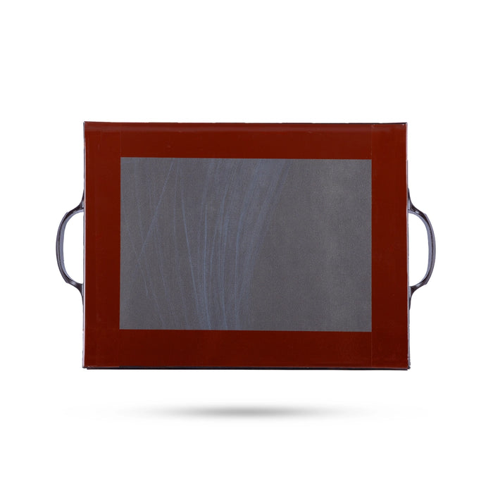 Wooden Tray with Handle - 2.5 x 8 Inches | Wooden Serving Tray/ Picture Tray for Home Decor & Gifting