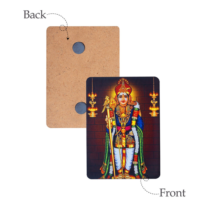 Raja Murugan Fridge Magnet - 3 x 2.5 Inches | Picture Magnet/ Refrigerator Magnet
