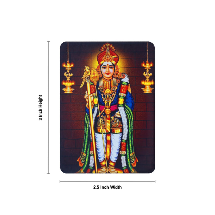 Raja Murugan Fridge Magnet - 3 x 2.5 Inches | Picture Magnet/ Refrigerator Magnet
