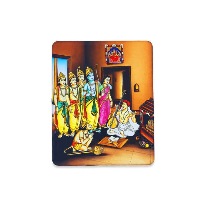 Ramar Thyagarajar Photo Magnet - 3.2 x 2.5 Inches | Picture Magnet/ Refrigerator Magnet