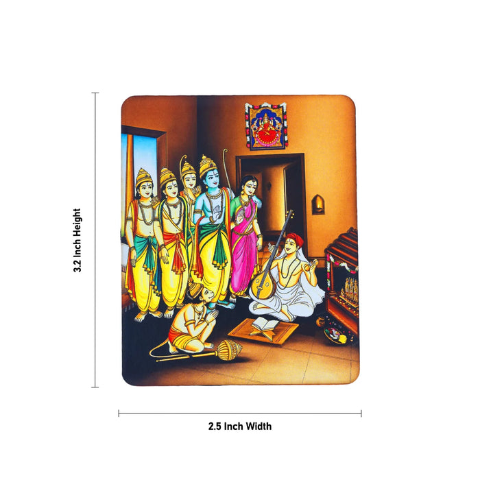 Ramar Thyagarajar Photo Magnet - 3.2 x 2.5 Inches | Picture Magnet/ Refrigerator Magnet