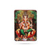 Ganesha Fridge Magnet - 3 x 2 Inches | Double Layer Magnet/Photo Fridge Magnets for Home - Fridge Magnet