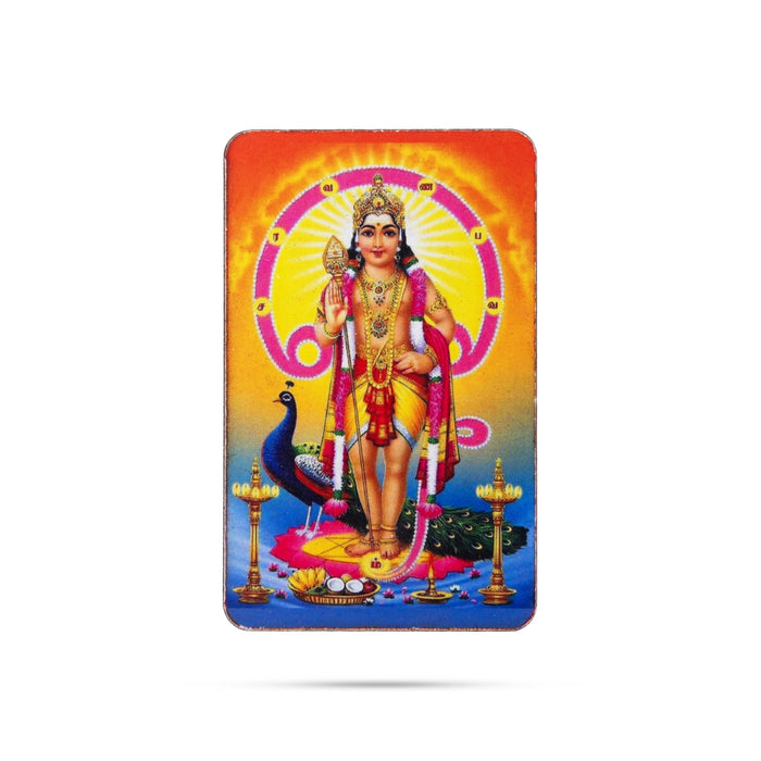 Murugan Fridge Magnet - 3 x 2 Inches | Photo Magnet/ Single Layer Picture Magnet for Home - Fridge Magnet