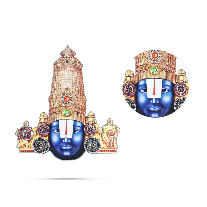 Balaji Head Fridge Magnet - 3 x 2 Inches | Photo Magnet/ Single Layer Picture Magnet for Home - Fridge Magnet