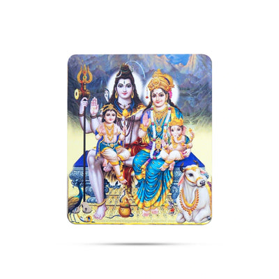 Shivan Family Fridge Magnet - 3 x 2 Inches | Shivan Family Photo Magnet/ Picture Magnet for Home