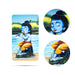 Flute Krishna Fridge Magnet - 3 x 2 Inches | Photo Magnet/ Single Layer Picture Magnet for Home - Fridge Magnet
