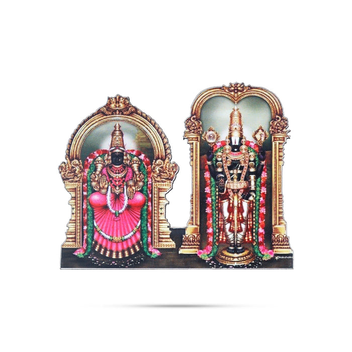 Perumal Thayar Fridge Magnet - 3 x 2 Inches | Photo Magnet/ Single Layer Picture Magnet for Home - Fridge Magnet