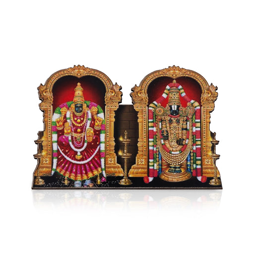 Perumal Thayar Fridge Magnet - 3 x 3 Inches | Single Layer Photo Magnet/ Picture Magnet for Home - Fridge Magnet