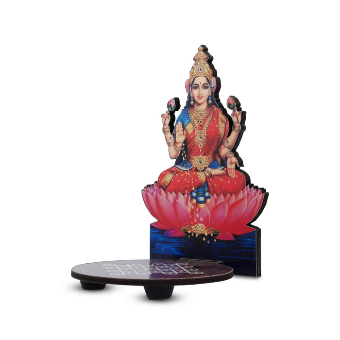 Simhasan Balaji Murti - 5 x 4 Inch | Resin Statue/ Gold Polish Balaji Idol for Pooja/ 296 Gms Approx