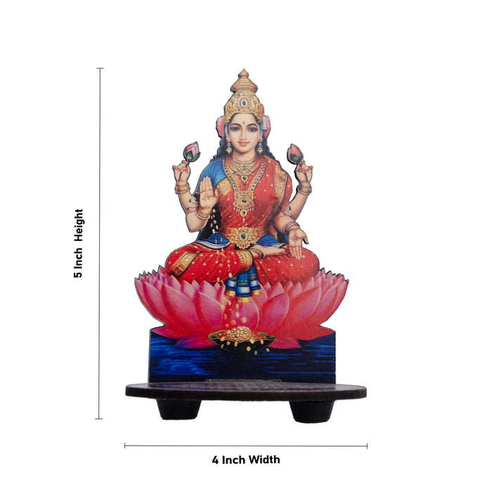 Simhasan Balaji Murti - 5 x 4 Inch | Resin Statue/ Gold Polish Balaji Idol for Pooja/ 296 Gms Approx