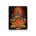Raja Shyamala Devi Design Fridge Magnet - 3 x 3.75 Inches | Single Layer Photo Magnet/ Picture Magnet for Home - Fridge Magnet