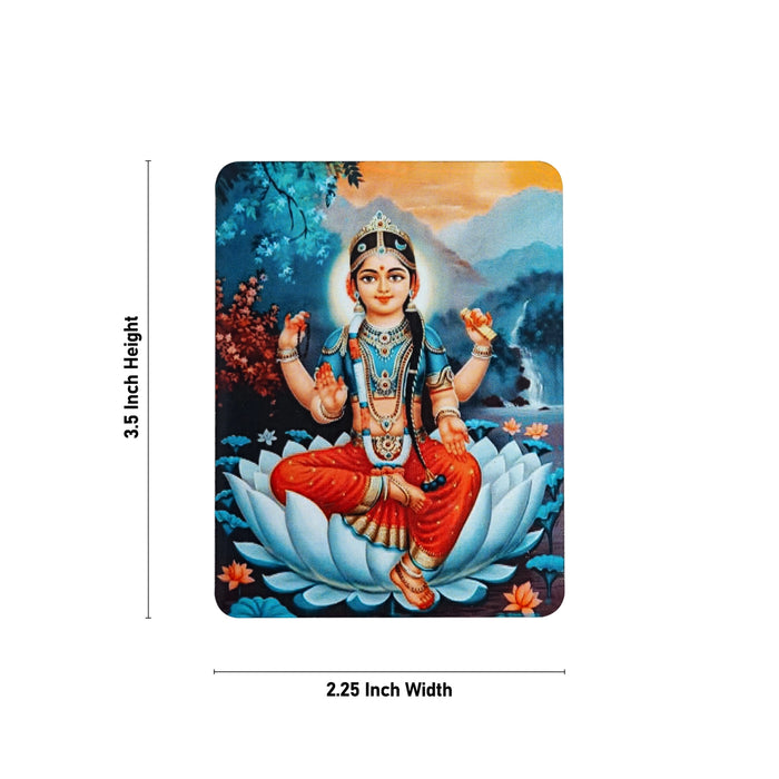 Balambigai Murti Design Fridge Magnet - 3 x 2.25 Inches | Single Layer Photo Magnet/ Picture Magnet for Home - Fridge Magnet