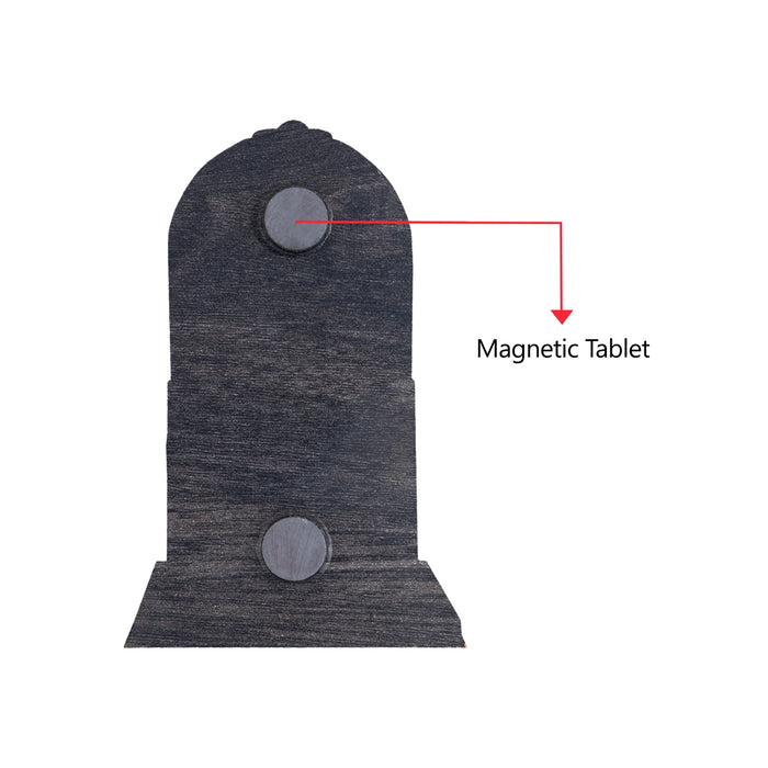 Ayodhya Rama Murti Design Fridge Magnet - 3 x 2 Inches | Single Layer Photo Magnet/ Picture Magnet for Home - Fridge Magnet