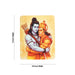 Ram Hanuman Murti Design Fridge Magnet - 3 x 2.5 Inches | Single Layer Photo Magnet/ Picture Magnet for Home - Fridge Magnet