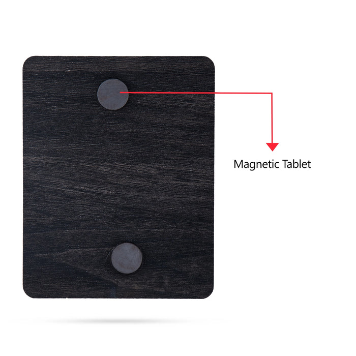 Baby Ram Sita Murti Design Fridge Magnet - 3 x 2.5 Inches | Single Layer Photo Magnet/ Picture Magnet for Home - Fridge Magnet