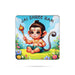 Baby Hanuman Murti Design Fridge Magnet - 3 x 3 Inches | Single Layer Photo Magnet/ Picture Magnet for Home - Fridge Magnet