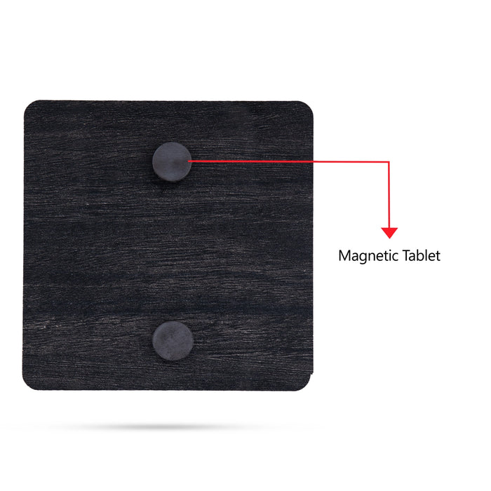 Baby Hanuman Murti Design Fridge Magnet - 3 x 3 Inches | Single Layer Photo Magnet/ Picture Magnet for Home - Fridge Magnet