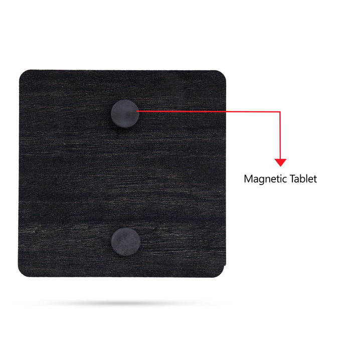 Baby Krishna Muri With Friends Design Fridge Magnet - 2.75 x 2.75 Inches | Single Layer Photo Magnet for Home - Fridge Magnet