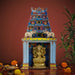 Lakshmi Idol with Temple - 8 x 4.75 Inches | Lakshmi Idol/ Lakshmi Murti Mandir for Pooja - Gift & Home & Decor