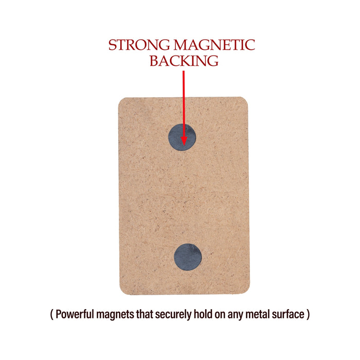 Photo Magnet - 3 x 2.5 Inches | Raghavendra Picture Magnet/ Refrigerator Magnet