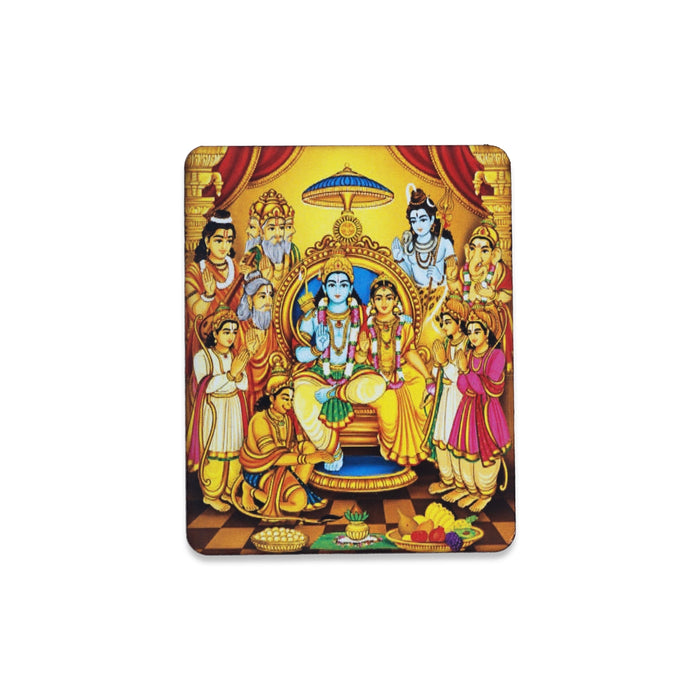 Fridge Magnet - 3 x 2.5 Inches | Picture Magnet/ Ramar Pattabishegam Photo Magnet