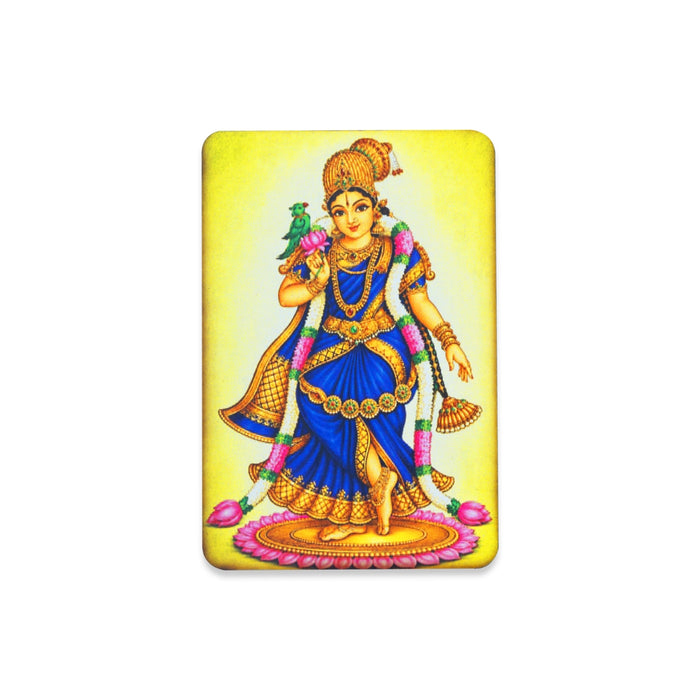 Andal Murti Fridge Magnet - 3 x 3 Inches | Photo Magnet/ Picture Magnet For Decoration/ Assorted