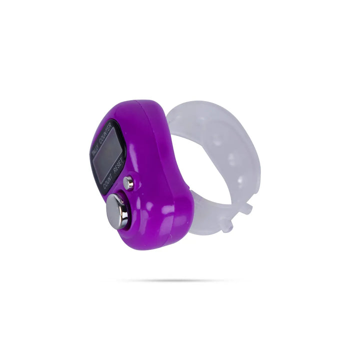 Finger Tally Counter - 4 Inches | Ring Tally Counter/ Finger Clicker Counter - Japa Counter & Prayer Beads