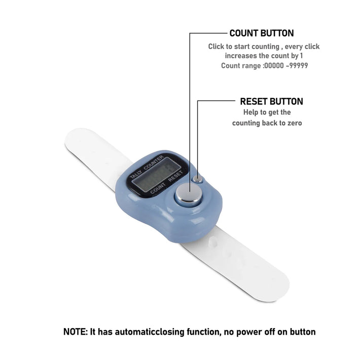 Finger Tally Counter | Ring Tally Counter/ Finger Clicker Counter