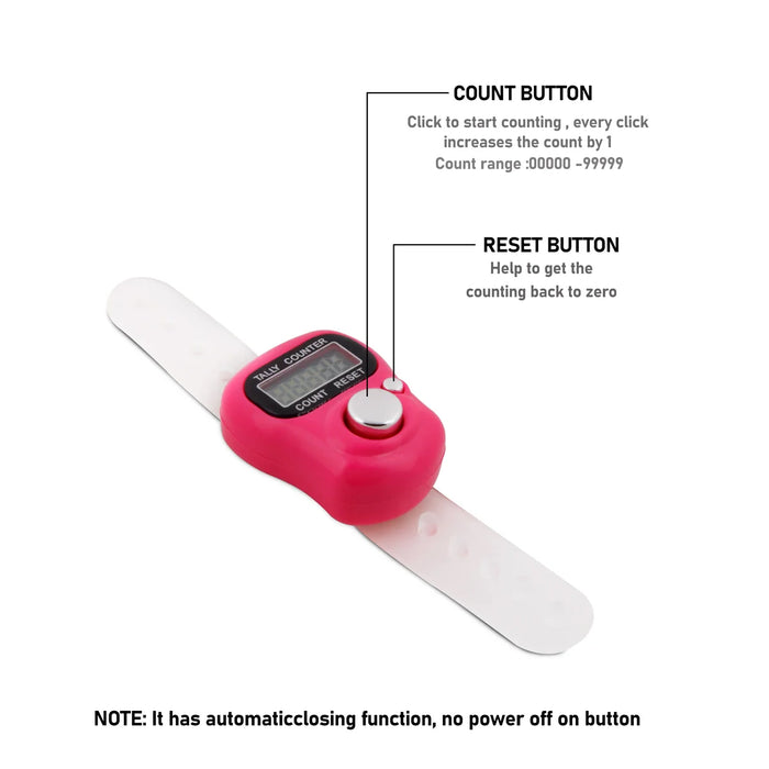 Finger Tally Counter | Ring Tally Counter/ Finger Clicker Counter