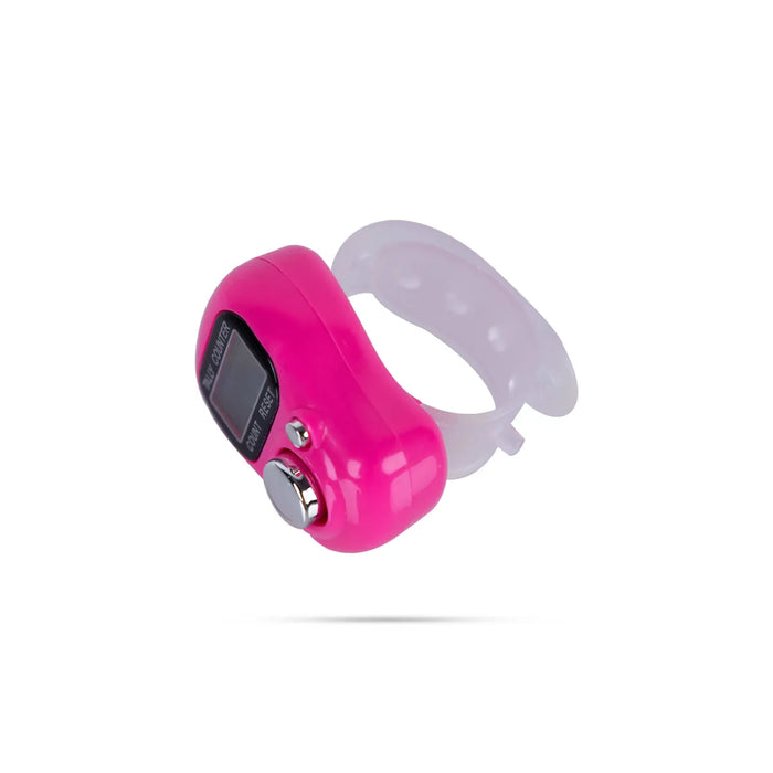 Finger Tally Counter - 4 Inches | Ring Tally Counter/ Finger Clicker Counter - Japa Counter & Prayer Beads