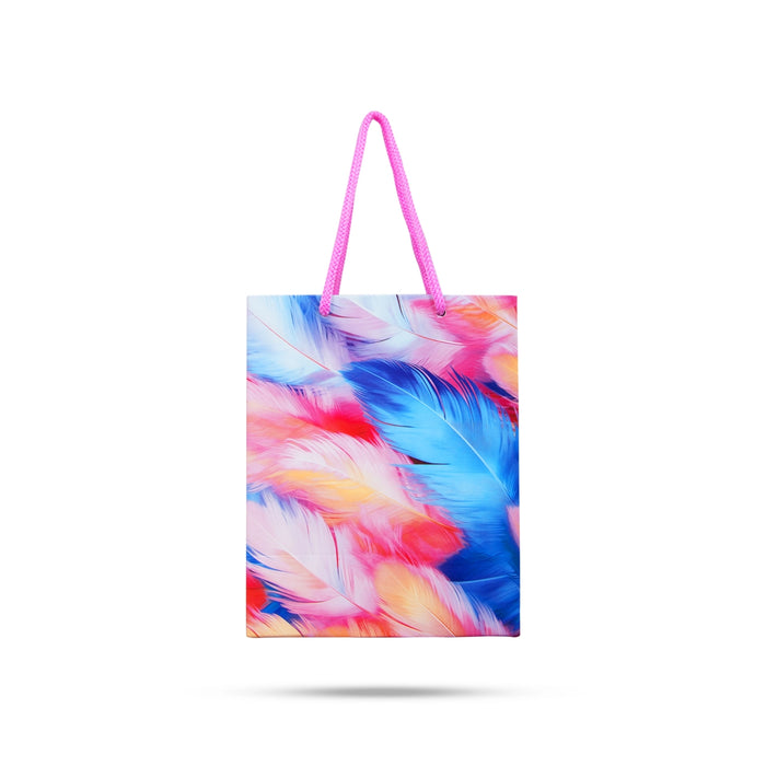 Paper Bag - 6 x 7.25 x 3.5 Inches | Carry Bag/ Gift Bag/ Gift Paper Bag for Shopping