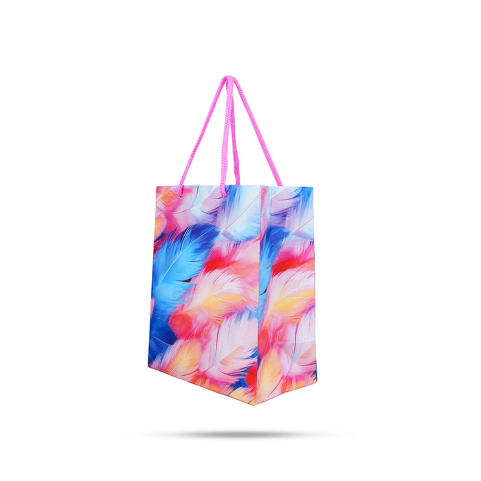 Paper Bag - 6 x 7.25 x 3.5 Inches | Carry Bag/ Gift Bag/ Gift Paper Bag for Shopping