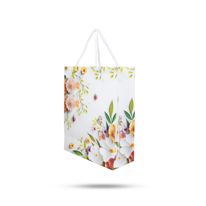 Paper Bag - 7 x 9 x 3 Inches | Carry Bag/ Gift Bag/ Gift Paper Bag for Shopping