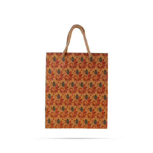 Paper Bag With Handle - 6 x 7.25 x 3.5 Inches | Carry Bag/ Gift Bag/ Gift Paper Bag for Shopping - Bags & Pouches