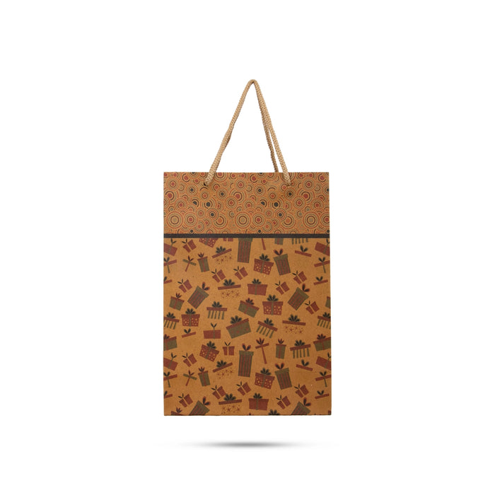 Paper Bag - 7 x 10 x 3.5 Inches | Carry Bag/ Gift Bag/ Gift Paper Bag for Shopping - Bags & Pouches