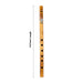 Wooden Flute - 14.5 Inches | B Straight Bamboo Bansuri/ Music Instrument For Practice And Performances - Wind Instruments