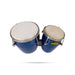 Double Bongo Drum - 7 X 13 Inches | Wooden Coloured Percussion Instrument/ Music Instrument For Music Practice - Percussion Instruments